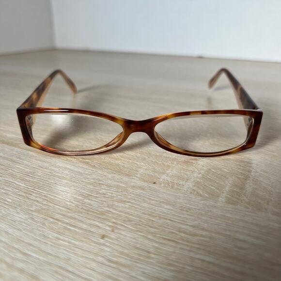 Prada VPR04H 78S-1O1 Eyeglasses Brown Caramel Frames 53-15-135 Made in Italy - Picture 2 of 8